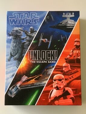Star Wars Unlock! The Escape Game- Used, 100% Complete, Excellent Condition
